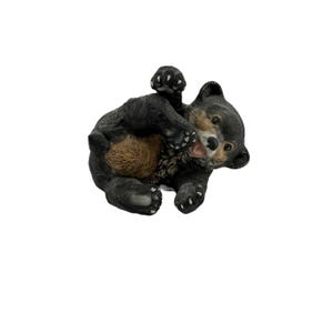 Vintage RJ Brown Playful Place Bear Cub Figurine