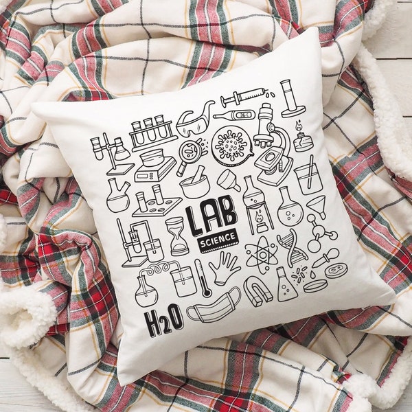 Science Pillow Etsy