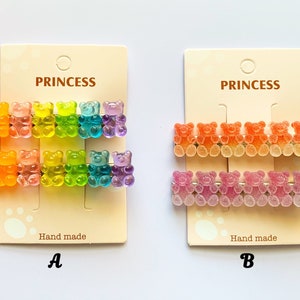Cute Bear Hair Clip, Hair Clips, Hair Accessories