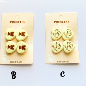 Kawaii Hair Clips, Cute Hair Clips, Hair Accessories