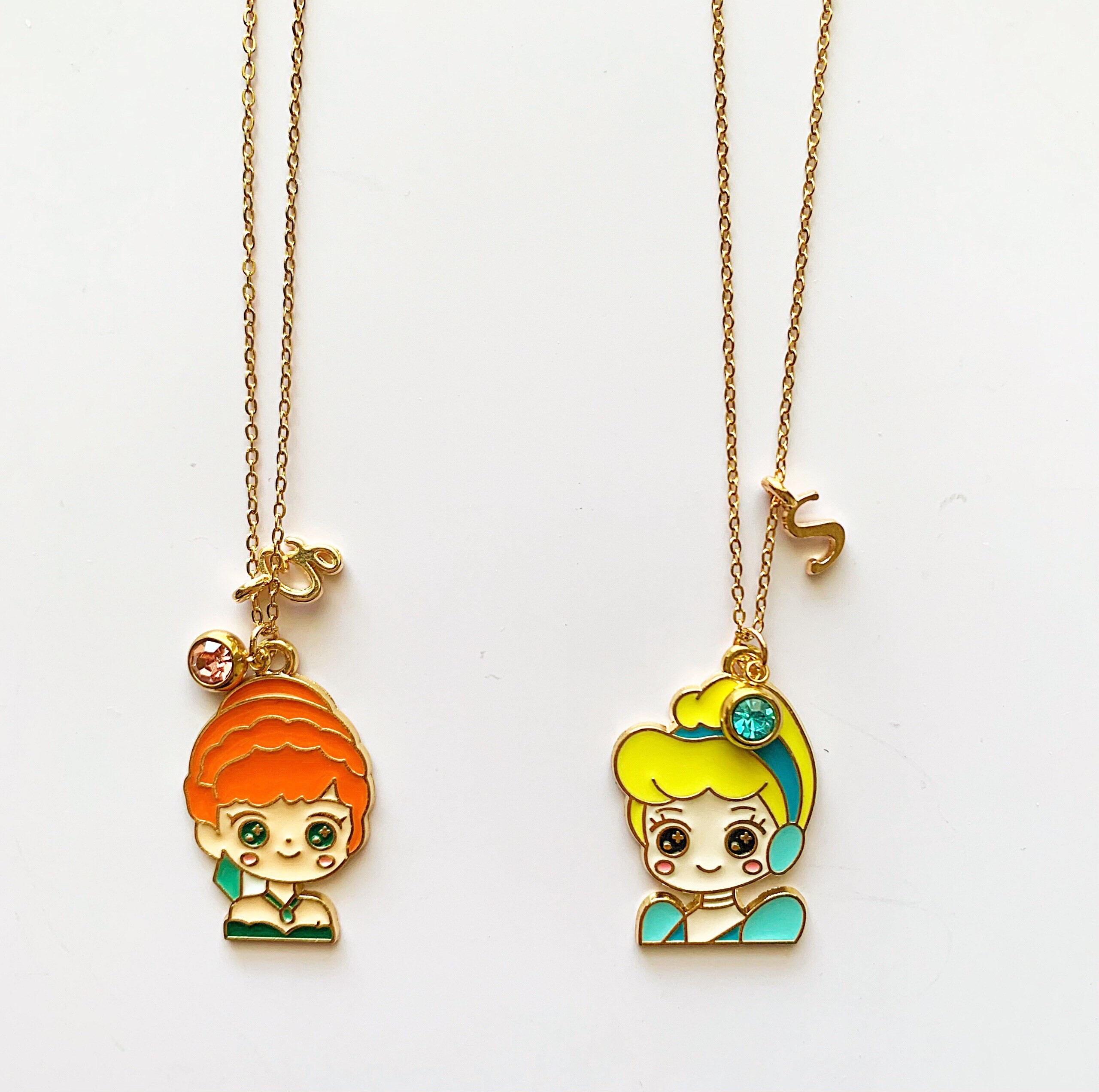 Personalized Princess Necklaces, Best Gift for Girls, Birthstone ...