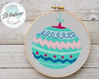 Ornament Cross Stitch Pattern pdf