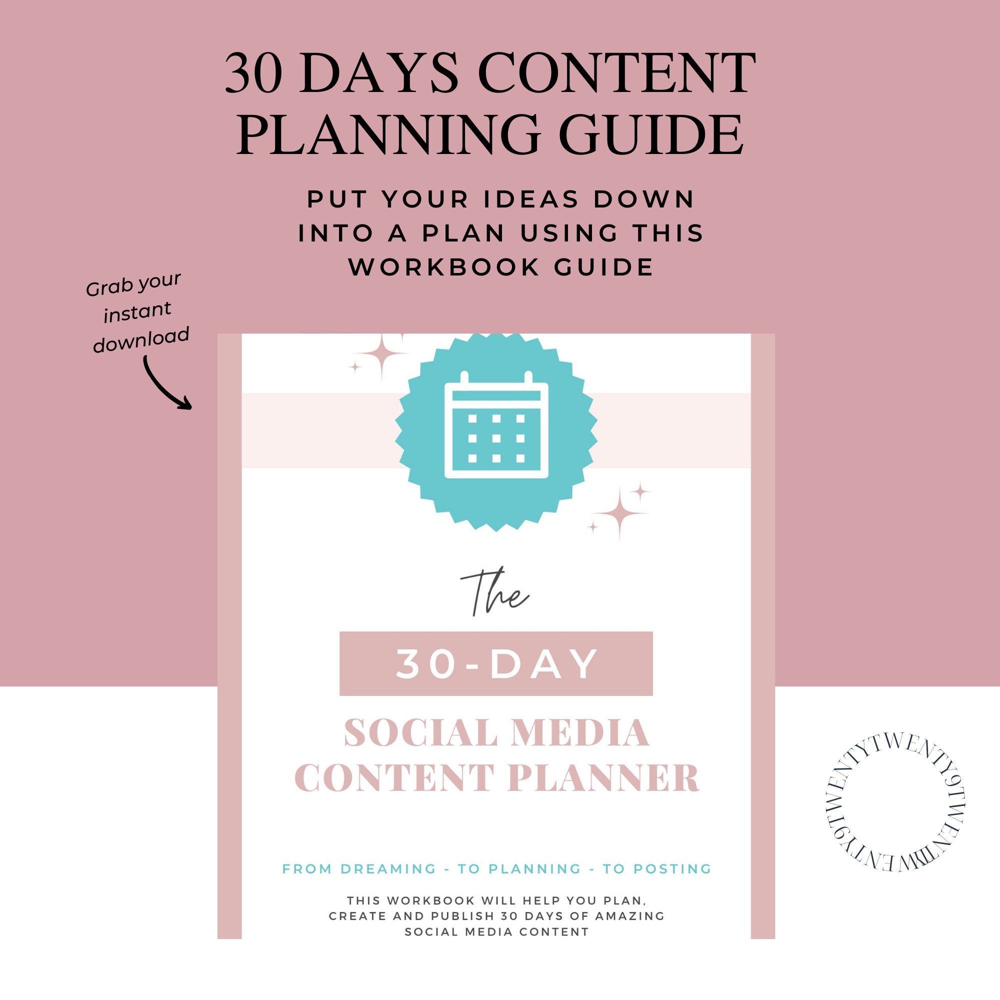 The 30 Day Social Media Content Planning Guide Social Media Content Workbook Tiktok The 30 Day Social Media Content Planning Guide Social Media Content Workbook Tiktok