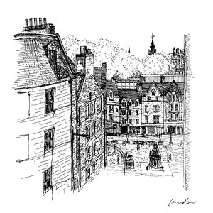 Edinburgh Drawing Digital File
