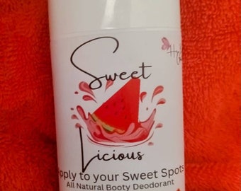 Organic Sweet Licious Booty Deodorant