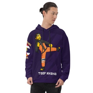 Muay Thai Ninja: Teep Khang Hoodie unisex