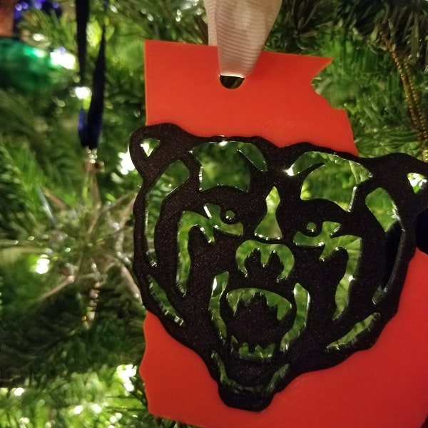 3D Printed Mercer University Christmas Ornament