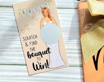 Boho Bridal Shower Scratch Off Game, Bridal Party Game, Bridal Scratch Off, Bachelorette Party, Wedding Shower Game, Ice Breaker,  Hen Party