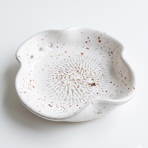 Ceramiczna tarka do ziół, gadżet kuchenny, narzędzie do gotowania, prezent dla szefa kuchni, smakosza, prezent na parapetówkę, niezbędny przedmiot do gotowania, ręcznie robiona ceramika