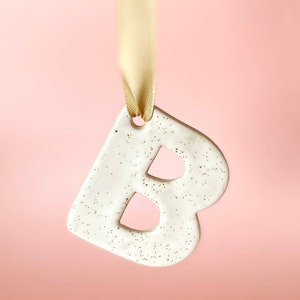 Letras de enfeite de Natal personalizadas para decoração de árvore de Natal, presente de Natal personalizado, nome, lembrança única, presente de Natal
