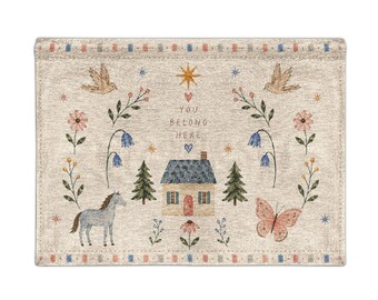Nursery decor Room Wall Tapestry artwork for girls room decor or playroom decor ideas