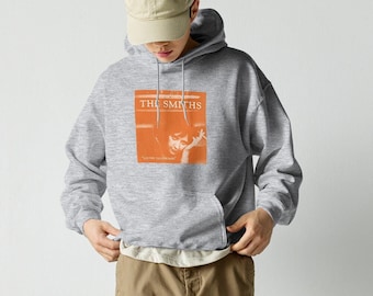 The Smiths Music Album Cover Hoodie - Vintage Indie Rock Sweatshirt - Retro Aesthetic Apparel - Alternative Urban Streetwear - Music Gift