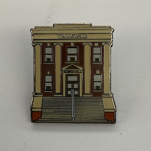 Science Hall Stairs Lapel Pin