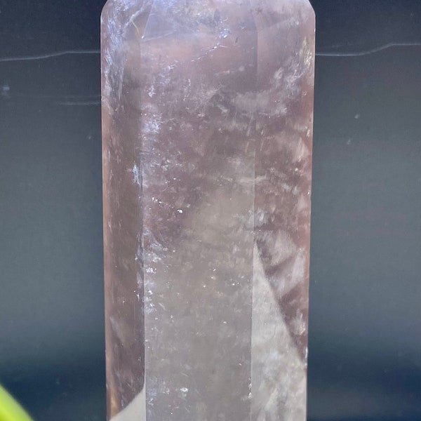 Beautiful Mica Included Rose Fluorite Tower | 246g