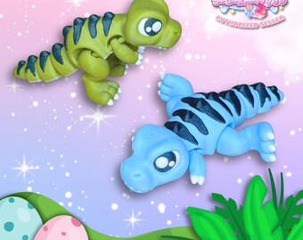 3D Gedruckter Glieder T-Rex | Dinosaurier Fidget Spielzeug