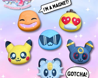 3D gedruckte Taschenmonster Magnete - Ich muss alle kleben!