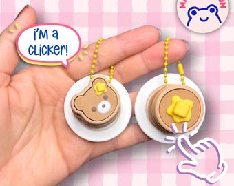 3D Gedruckt Pancake Mechanische Clicker Fidget Spielzeug