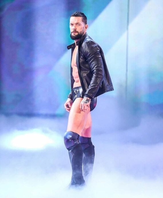 Finn balor leather jacket style sale