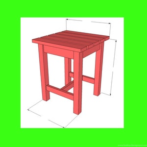Patio Table Plans, Table Plans, Woodworking Plans, DIY Furniture Plans