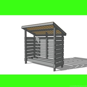 Firewood Shed Plans, Shed Plans, Firewood Storage, Woodworking Plans