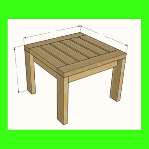 Patio Table Plans, DIY Patio Table, Woodworking Plans, DIY Table