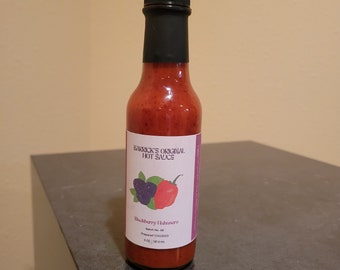 Artisanal Blackberry Habanero Hot Sauce by Barrick's Original Hot Sauce