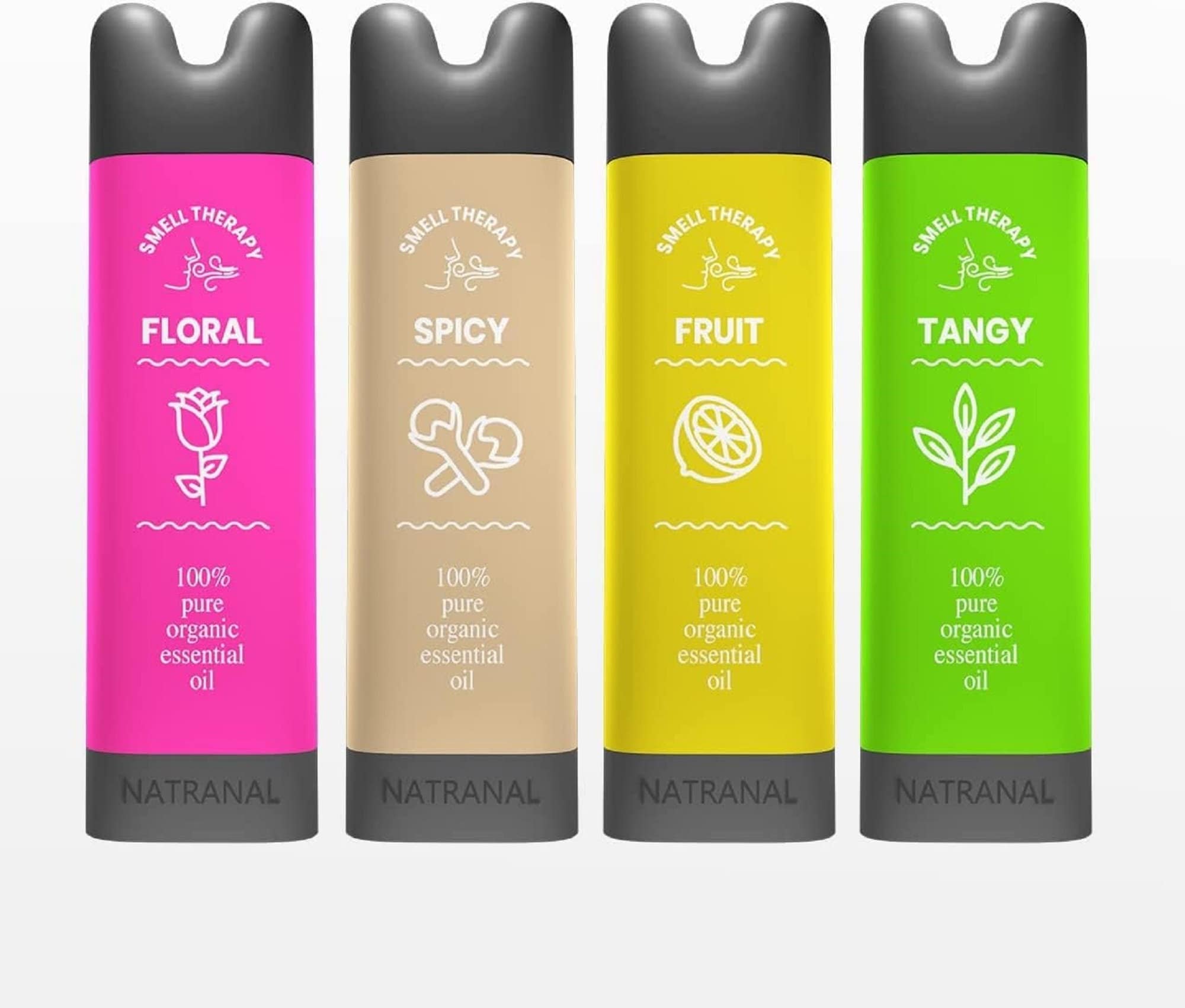 Natranal Smell Therapy Essential Oils Smell Training Kit for Loss of