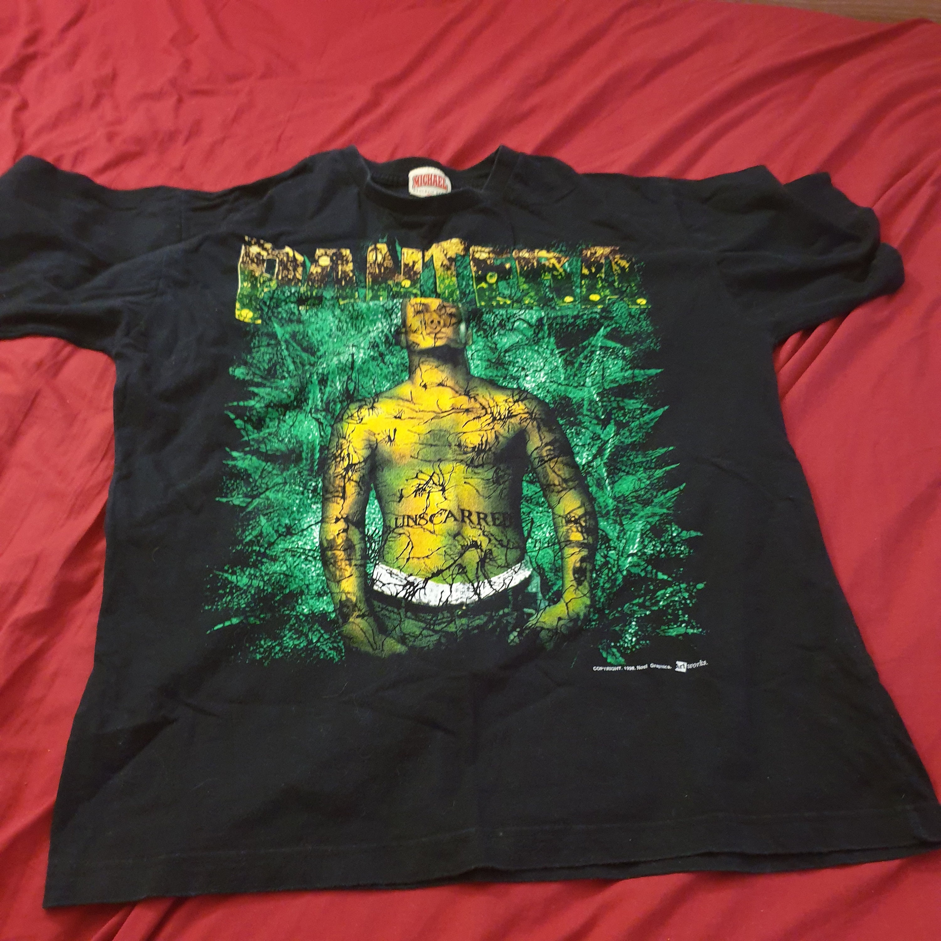 Vintage Pantera Weed Leaf 90s Metal Shirt - Etsy Vintage Pantera Weed Leaf 90s Metal Shirt - Etsy