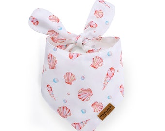 Coral Shells Dog Bandana