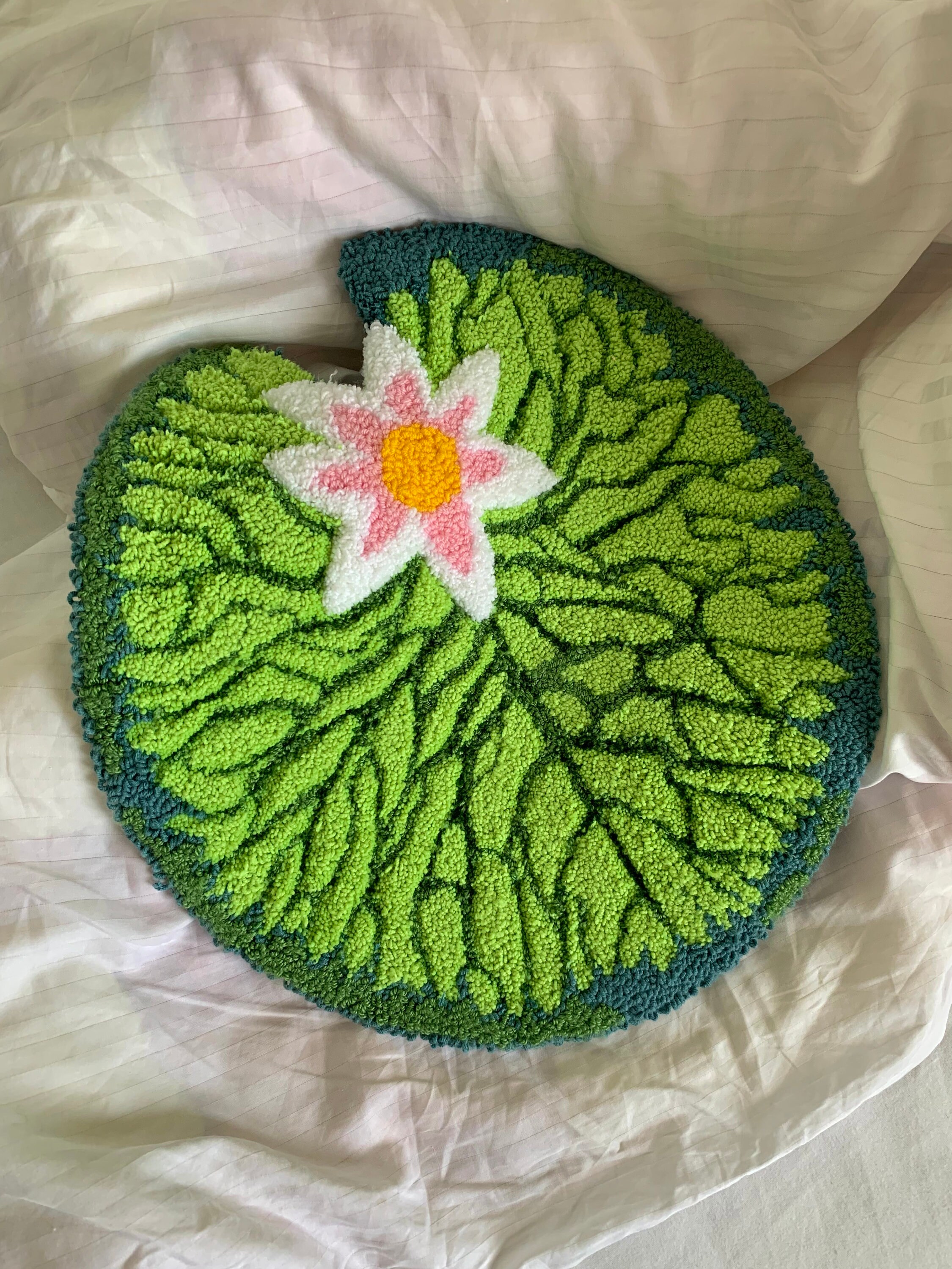 Water Lily Rug Etsy