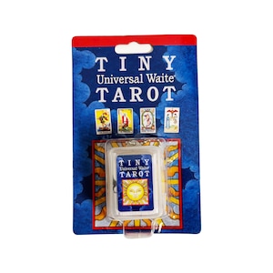 Tiny Universal Waite Tarot Key Chain - NEW