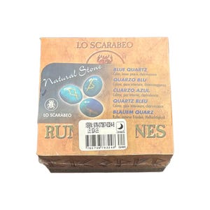 Blue Quartz Runes by Lo Scarabeo - NEW