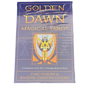 Golden Dawn Magical Tarot by Chic Cicero and Sandra Tabatha Cicero - NEW