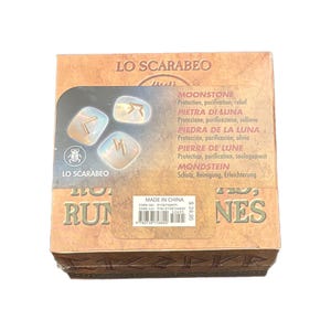 Moonstone Runes by Lo Scarabeo - NEW