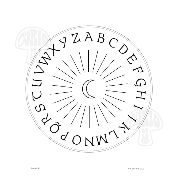 Enwye Pendule Divinatoire avec 26 Lettres, Signes du Zodiaque Et Descriptions De Texte De A À Z, Voyance Et Fournitures De Sorcellerie