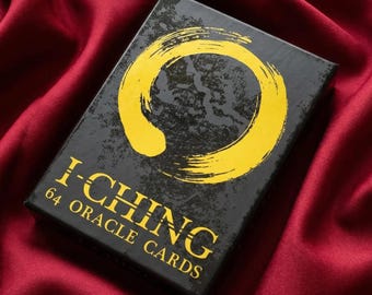 I Ching Oracle Cards by Lunaea Weatherstone – Book of Changes Divination Deck, Yin Yang Wisdom – NEW
