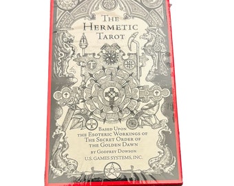 Hermetic Tarot Deck by Godfrey Dowson - NEW