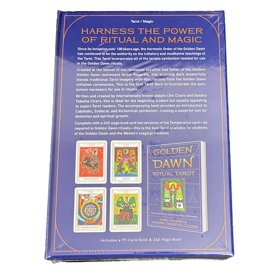 Golden Dawn Magical Tarot by Chic Cicero and Sandra Tabatha Cicero
