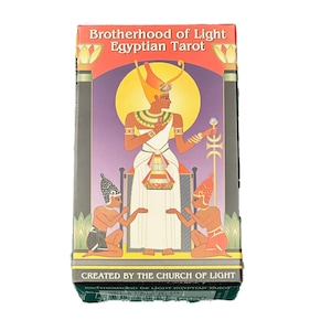 Brotherhood of Light Egyptian Tarot by Vicki Brewer - NEW