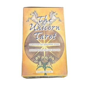 The Unicorn Tarot Deck by Suzanne Star and Liz Hilton - NEW