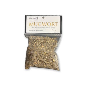 Mugwort Ritual Herb – Psychic Vision, Protection & Dream Magic – Sold in 1 oz Increments