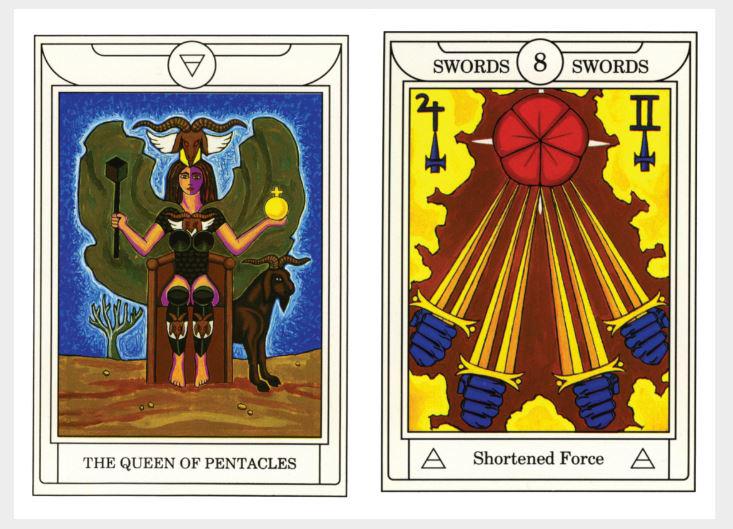 Golden Dawn Magical Tarot by Chic Cicero and Sandra Tabatha Cicero
