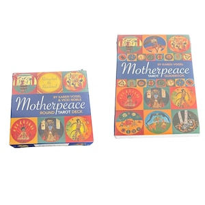 Bundle Motherpeace Round Tarot Deck and Guidebook by Karen Vogel and Vicky Noble - NEW