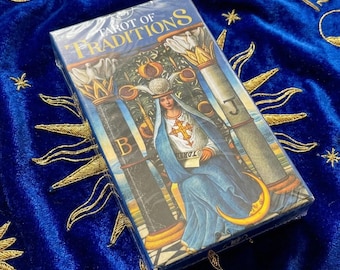 Tarot of Traditions by Giuliano Costa – Rider-Waite Style Tarot Deck with Rustic Symbolism – NEW