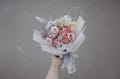 Preserved Flower Bouquet - All Natural Dried Floral Arrangement - Last at least 3 years  (Good choice for Christmas gift)