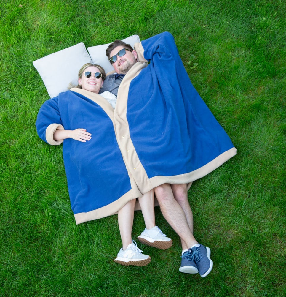 Two person snuggie sale