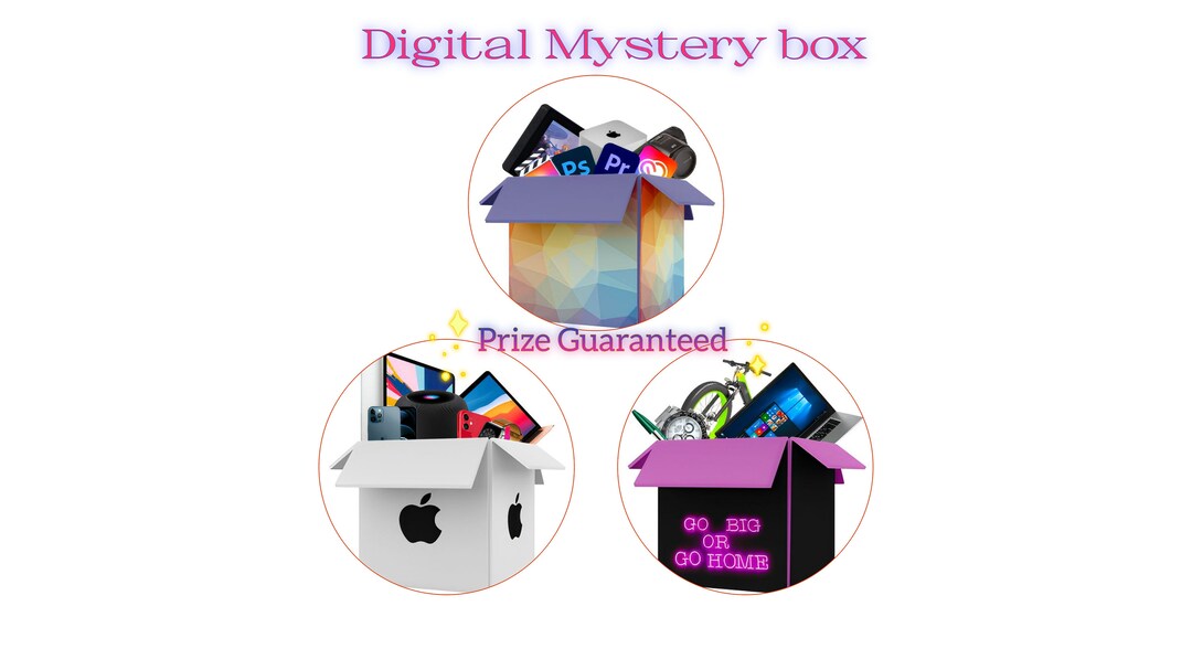 Buy Apple Mystery Box Unlock Your Luck Online in India Etsy