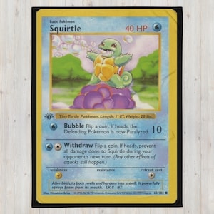 Coperta con carta Pokemon Squirtle