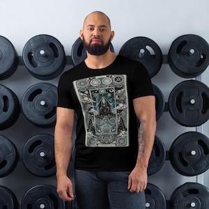 Camiseta con la carta del tarot El Hierofante