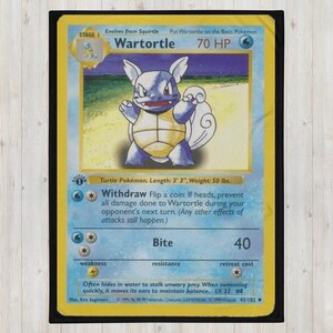 Couverture pour cartes Pokémon Wartortle